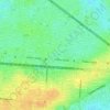 Topografische Karte Jackie Robinson Park, Höhe, Relief