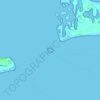 Topografische Karte Santa Cruz del Islote, Höhe, Relief