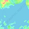 Topografische Karte Scapa Flow, Höhe, Relief