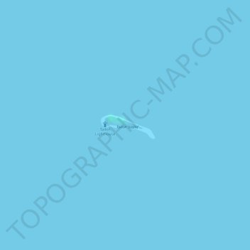 Topografische Karte Tailon Island, Höhe, Relief