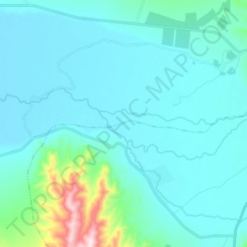 Topografische Karte སེང་གེ་གཙང་པོ (狮泉河), Höhe, Relief