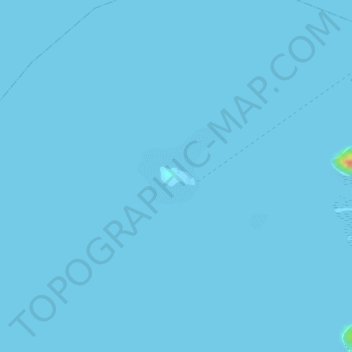 Topografische Karte Dicalatan Island (Pass Island), Höhe, Relief
