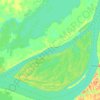 Topografische Karte Amazon, Höhe, Relief