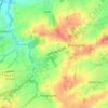 Topografische Karte Brussegem, Reliefkarte, Höhenkarte