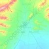 Topografische Karte غزنی, Höhe, Relief