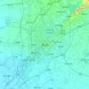 Topografische Karte 唐山市, Reliefkarte, Höhenkarte