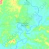 Topografische Karte San Vicente del Caguán, Reliefkarte, Höhenkarte