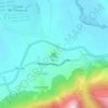 Topografische Karte El Puno, Reliefkarte, Höhenkarte