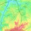 Topografische Karte Crainhem, Reliefkarte, Höhenkarte