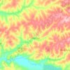 Topografische Karte Tabatinga, Höhe, Relief