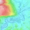 Topografische Karte Echauri, Reliefkarte, Höhenkarte
