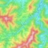 Topografische Karte Igantzi, Reliefkarte, Höhenkarte