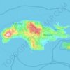 Topografische Karte Samos, Höhe, Relief