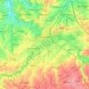 Topografische Karte Tongres, Reliefkarte, Höhenkarte