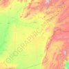 Topografische Karte Kandahar, Höhe, Relief