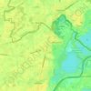 Topografische Karte Kessenich, Reliefkarte, Höhenkarte