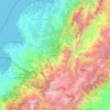 Topografische Karte Nariño, Reliefkarte, Höhenkarte
