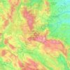 Topografische Karte Parco Nazionale del Gran Sasso e Monti della Laga, Höhe, Relief