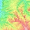 Topografische Karte Vuren, Reliefkarte, Höhenkarte