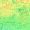 Topografische Karte Oud-Turnhout, Reliefkarte, Höhenkarte