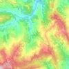 Topografische Karte Laurenzana, Höhe, Relief