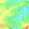 Topografische Karte Relegem, Reliefkarte, Höhenkarte