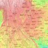 Topografische Karte Yunnan, Höhe, Relief