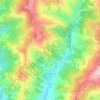 Topografische Karte Soldano, Höhe, Relief