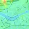 Topografische Karte 金华建筑艺术公园, Höhe, Relief