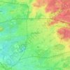 Topografische Karte Zonhoven, Reliefkarte, Höhenkarte