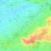 Topografische Karte Ichtegem, Reliefkarte, Höhenkarte