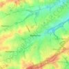 Topografische Karte Wemmel, Reliefkarte, Höhenkarte