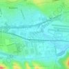 Topografische Karte Budaörsi-árok, Höhe, Relief