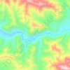 Topografische Karte 疏勒河, Höhe, Relief